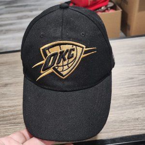 Oklahoma City NBA cap / hat black and gold